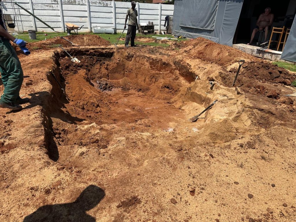 Pool Rebuild before renovation